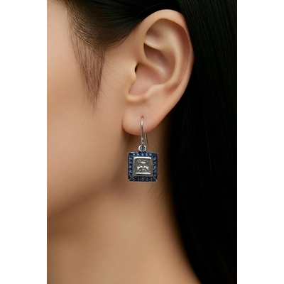 Ezüst fülbevaló (E2621CBRFB)